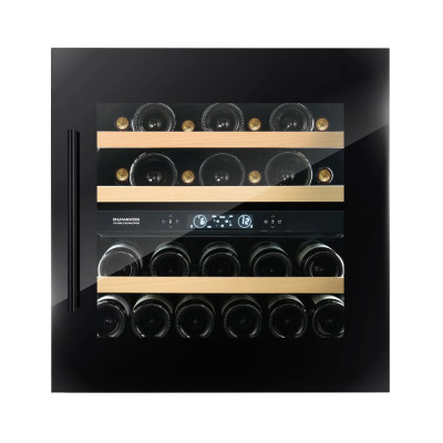 Dunavox Spirit-25 cantina vino 25 bottiglie integrata Full glass Nera