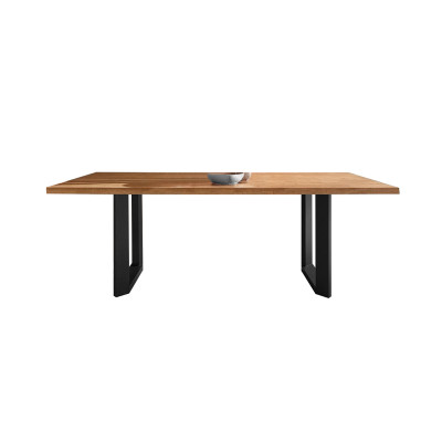 Tavolo Bridge 160x90 Oak Scortecciato con 2 prolunghe estraibili 50x90