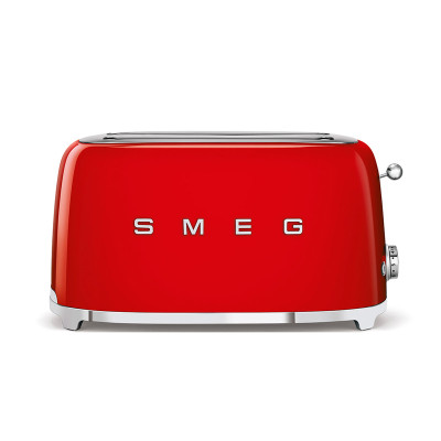 Tostapane 2x4 fette Smeg TSF02RDEU Rosso