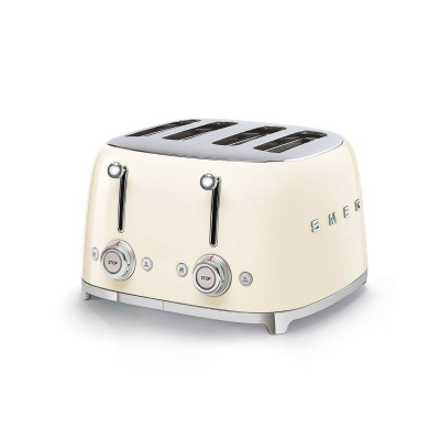 Tostapane 4x4 Fette Smeg TSF03CREU Panna