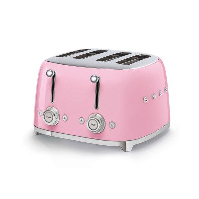 Tostapane 4x4  Fette Smeg TSF03PKEU Rosa
