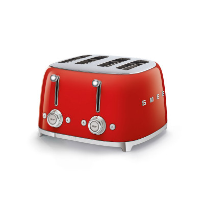 Tostapane 4x4 Fette Smeg TSF03RDEU Rosso