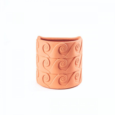 Magna Graecia Vaso in terracotta Onde da parete