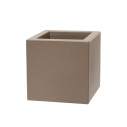 Vaso Schio Cubo 40 Altera di Tera cappuccino
