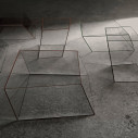 Wireframe Tavolo basso 60x57x30 Glas ambientazione