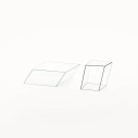 Wireframe Tavolo basso 60x57x30 Glas vista